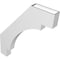 Ekena Millwork 3 1/2-in. W x 30-in. D x 36-in. H Merced Architectural Grade PVC Knee Brace BRCP035X30X36MRC - alternate 4
